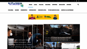 What Elpuntero.com.mx website looked like in 2020 (3 years ago)
