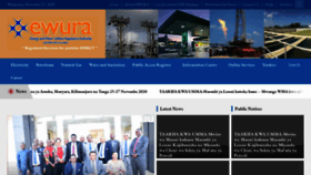 What Ewura.go.tz website looked like in 2020 (3 years ago)