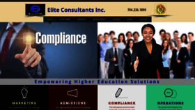 What Eliteconsultants.net website looked like in 2020 (3 years ago)