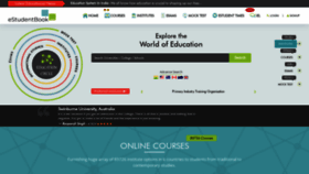 What Estudentbook.com website looked like in 2020 (3 years ago)