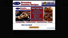 What Everydaydiabeticrecipes.com website looked like in 2020 (3 years ago)