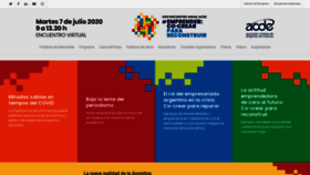 What Encuentroanualacde.com.ar website looked like in 2020 (3 years ago)