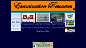 What Ecexams.co.za website looked like in 2020 (3 years ago)