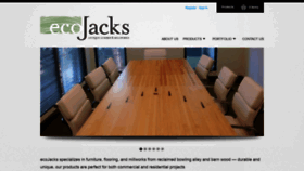 What Ecojacks.com website looked like in 2020 (3 years ago)