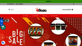 What Ebaza.com.my website looked like in 2020 (3 years ago)