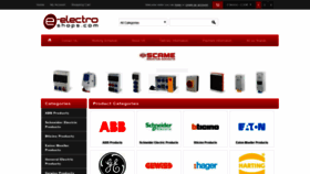 What E-electroshops.com website looked like in 2020 (3 years ago)