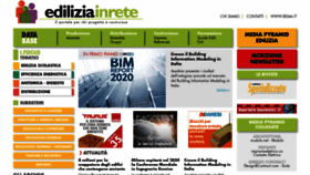 What Ediliziainrete.it website looked like in 2020 (3 years ago)