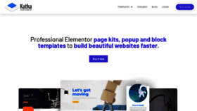 What Elementortemplatepack.com website looked like in 2020 (3 years ago)