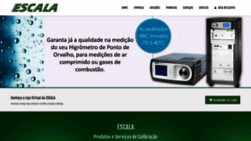 What Escalaps.com.br website looked like in 2020 (3 years ago)