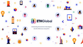 What Ethglobal.co website looked like in 2020 (3 years ago)