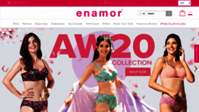 What Enamor.co.in website looked like in 2020 (3 years ago)