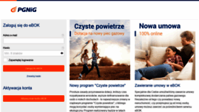 What Ebok.pgnig.pl website looked like in 2020 (3 years ago)