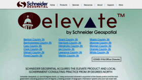 What Elevatemaps.io website looked like in 2020 (3 years ago)