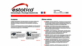 What Estatica-metrologia.com.br website looked like in 2020 (3 years ago)