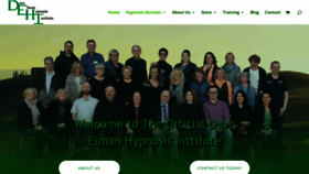 What Elmanhypnosis.com website looked like in 2020 (3 years ago)