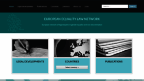 What Equalitylaw.eu website looked like in 2020 (3 years ago)