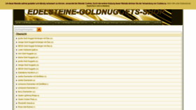 What Edelsteine-goldnuggets-shop.com website looked like in 2020 (3 years ago)