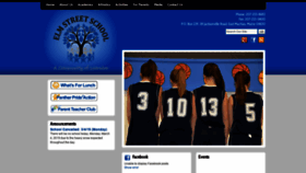 What Elmstreetschool.us website looked like in 2020 (3 years ago)