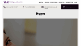 What Edmontonsmiles.net website looked like in 2020 (3 years ago)
