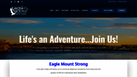 What Eaglemount.net website looked like in 2020 (3 years ago)