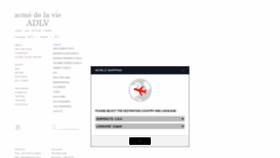 What En.acmedelavie.com website looked like in 2020 (3 years ago)