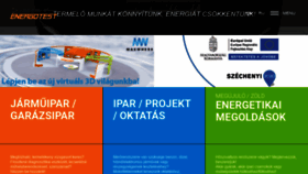 What Energoshop.hu website looked like in 2020 (3 years ago)