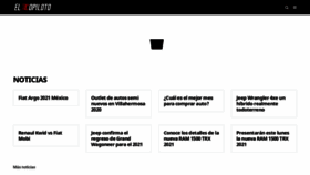 What Elcopiloto.mx website looked like in 2020 (3 years ago)