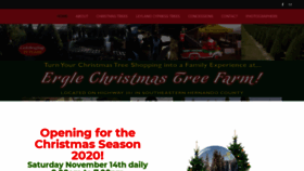 What Ergletrees.com website looked like in 2020 (3 years ago)