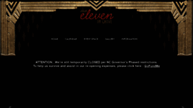 What Elevenongrove.com website looked like in 2020 (5 years ago)