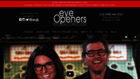 What Eyeopenersopticalfashions.com website looked like in 2020 (3 years ago)