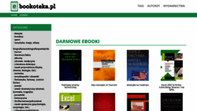 What Ebookoteka.pl website looked like in 2020 (3 years ago)