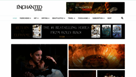 What Enchantedlivingmagazine.com website looked like in 2020 (3 years ago)