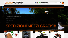 What Euromotorsbike.com website looked like in 2020 (3 years ago)