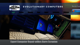 What Evolutionarycomputers.com website looked like in 2020 (3 years ago)