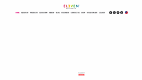 What Elevenaustralia.com website looked like in 2020 (3 years ago)