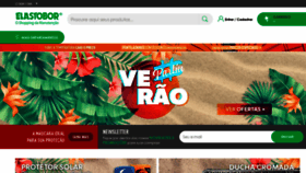 What Elastobor.com.br website looked like in 2020 (3 years ago)
