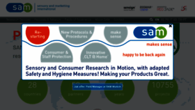 What Eurofins-sam.com website looked like in 2020 (3 years ago)