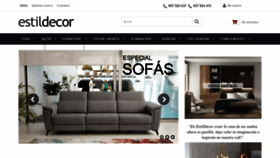 What Estildecor.es website looked like in 2020 (4 years ago)