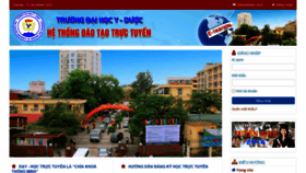 What Elearning.tump.edu.vn website looked like in 2020 (3 years ago)