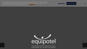 What Equipotel.com.br website looked like in 2020 (3 years ago)