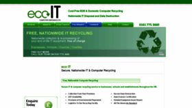 What Ecoitonline.co.uk website looked like in 2020 (3 years ago)