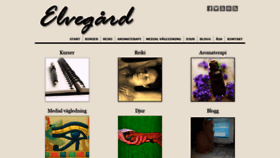 What Elvegard.se website looked like in 2020 (3 years ago)