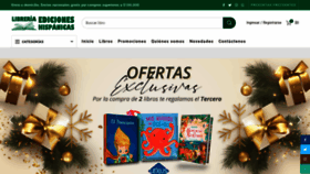 What Edicioneshispanicas.com website looked like in 2020 (3 years ago)