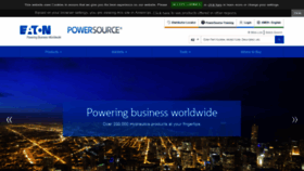 What Eatonpowersource.com website looked like in 2020 (3 years ago)