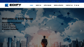 What Edify.pk website looked like in 2020 (4 years ago)