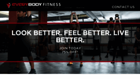 What Everybodyfitness.com website looked like in 2020 (3 years ago)