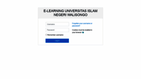 What Elearning.walisongo.ac.id website looked like in 2020 (3 years ago)