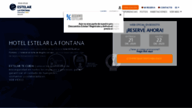 What Estelarlafontana.com website looked like in 2020 (3 years ago)