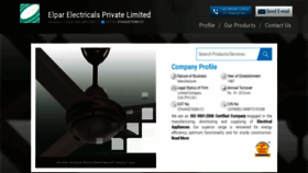 What Elparelectricals.com website looked like in 2020 (3 years ago)