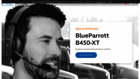 What Emea.blueparrott.com website looked like in 2020 (3 years ago)